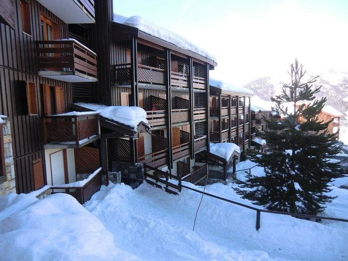 Studio pour 4 personnes, avec balcon dans La Plagne