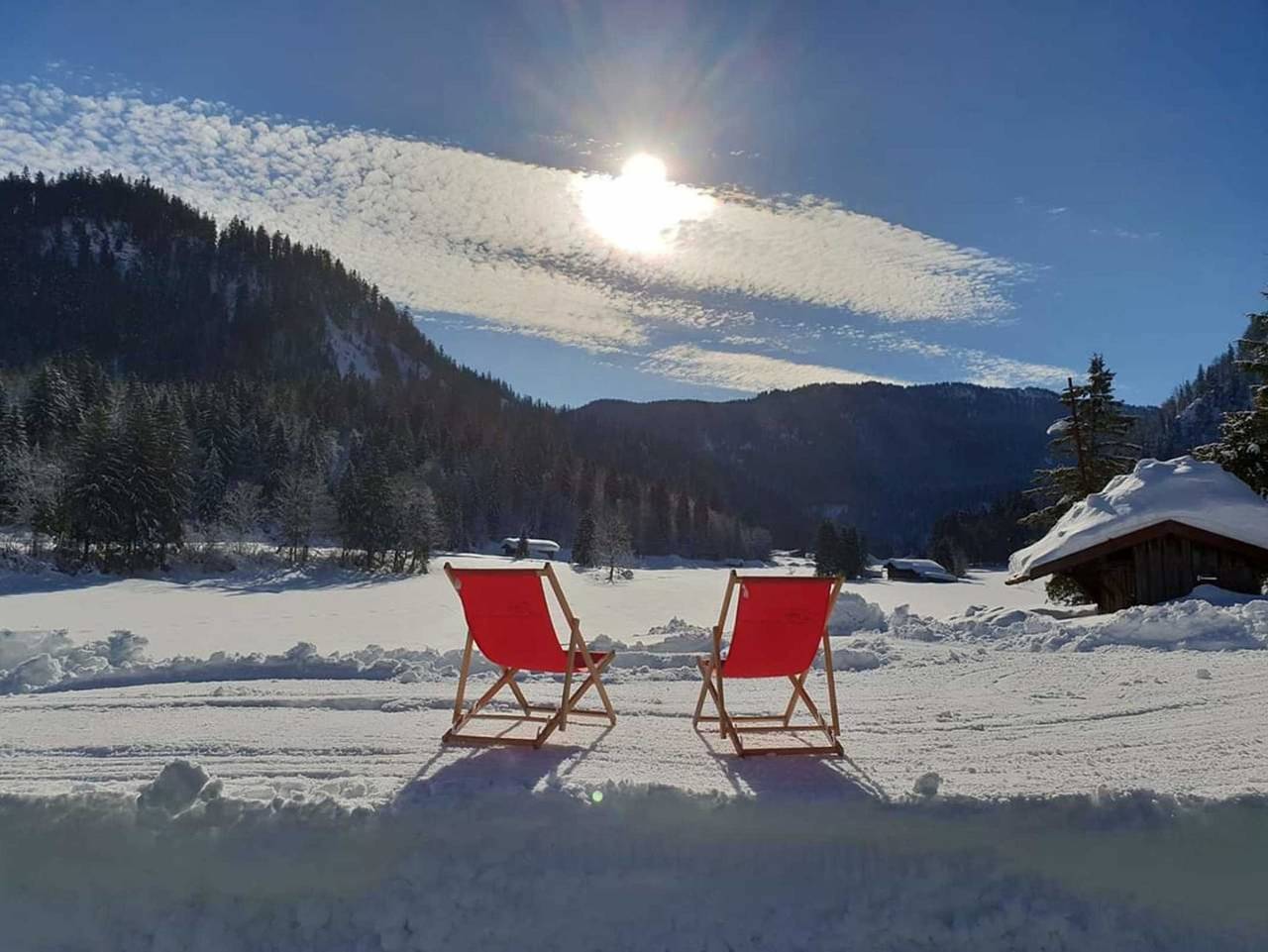 Ganze Ferienwohnung, Haus Wiesenblick - Ferienwohnung  Haus Wiesenblick Fewo2 in Oberwössen, Unterwössen