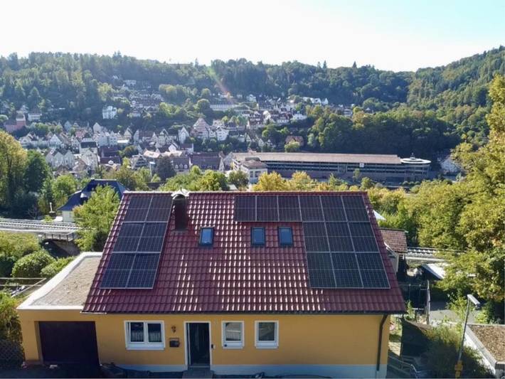 Ferienwohnung für 6 Personen, mit Balkon und Garten sowie Ausblick in Calw