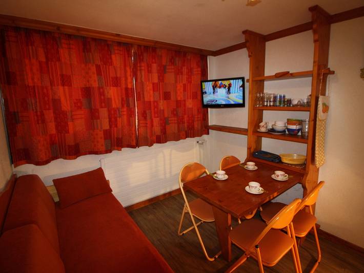 Estudio entero, Estudio renovado para 2 en Tignes in Tignes, Massif de la Vanoise