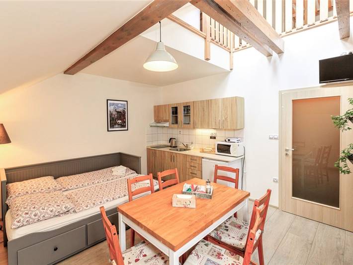 Ferienwohnung für 6 Personen, mit Terrasse und Garten im Erzgebirge (Tschechien)