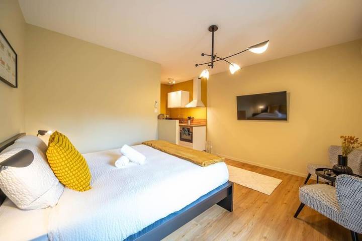 Appartement de vacances pour 2 personnes, avec jardin et vue