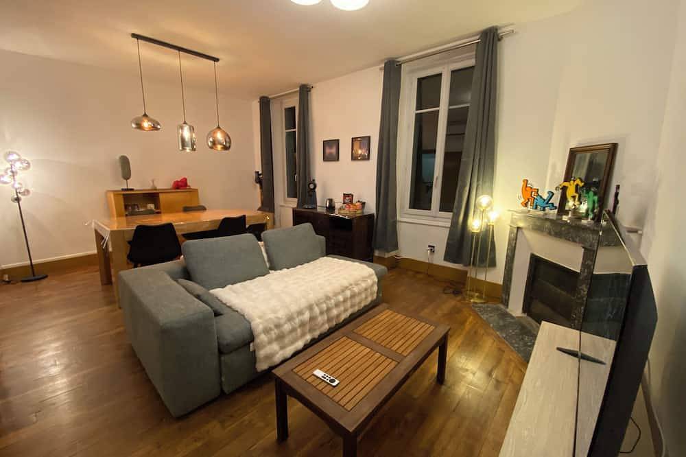 Entire apartment, Spacious apartment 200m from the station and the Loire, with private garden in Nevers, Nièvre