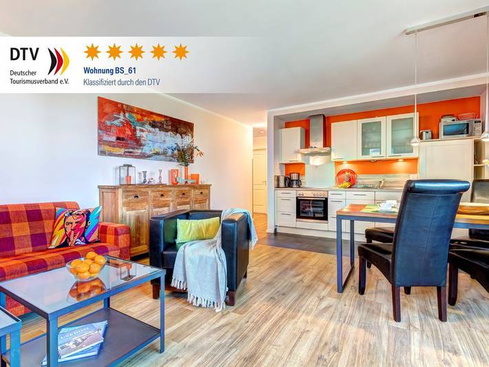 Apartamento de vacaciones para 4 personas, con balcón además de vistas al lago y sauna - 1