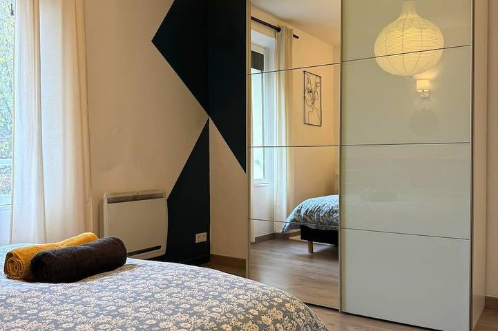 Apartamento entero, Cosy 2 bedrooms - 10'Disney - Parking - Netflix in Coupvray, Sena y Marne