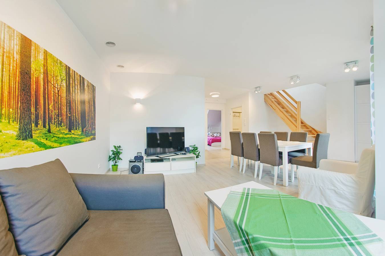 Cały apartament wypoczynkowy, Apartament wakacyjny dla 8 osób in Karpacz, Sudety (Polska)