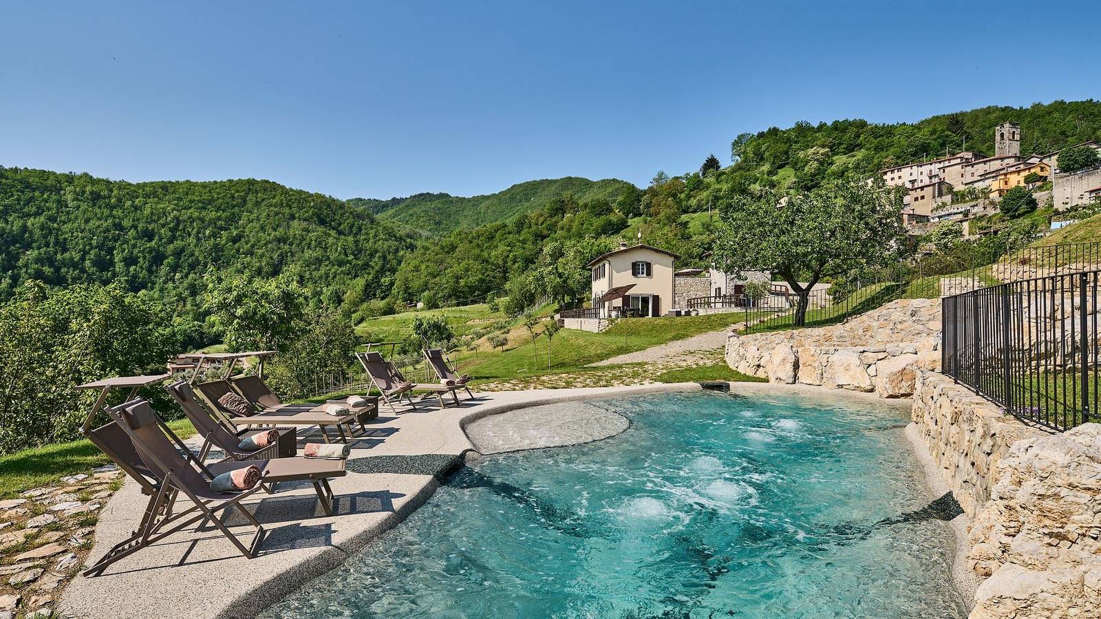 Villa per 8 Persone in Molazzana, Parco Regionale delle Alpi Apuane