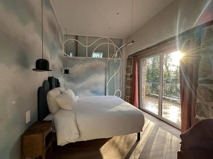 Location de vacances pour 2 personnes, avec vue et terrasse ainsi que jardin et sauna, animaux acceptés à Plœuc-sur-Lié - 2