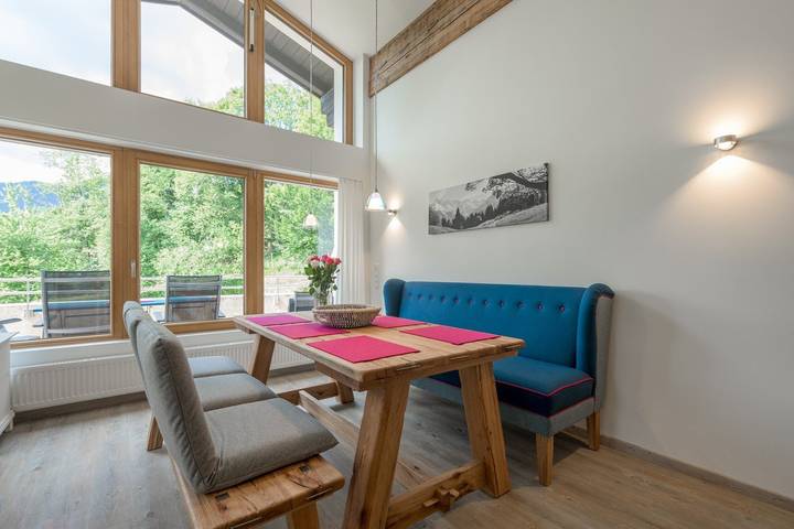 Ferienwohnung für 6 Personen, mit Garten und Ausblick sowie Balkon, kinderfreundlich in Oberstdorf - 3