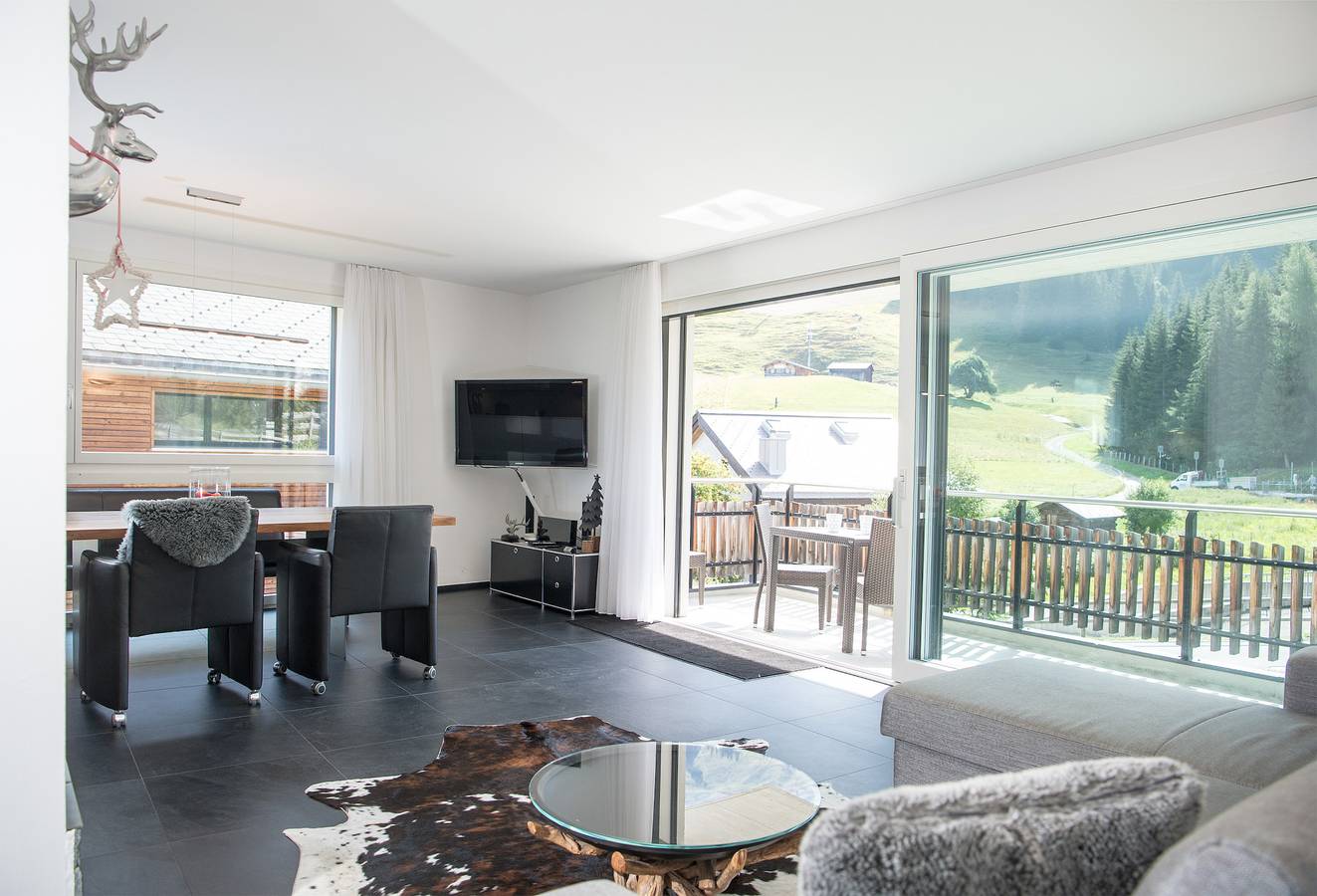 Ganze Wohnung, Ski in-Ski out Ferienwohnung Heimberg in Parpan- Lenzerheide in Churwalden, Plessur Alpen