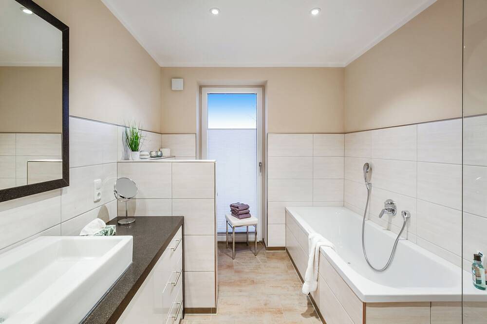 Wellnesshaus Strandläufer auf Fehmarn – luxuriöses Ferienhaus mit Sauna und Gart in Westfehmarn, Fehmarn