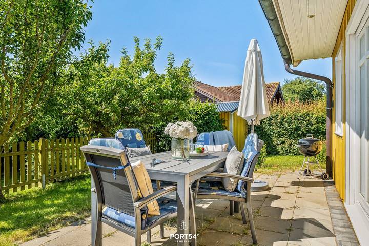 Ferienhaus für 5 Personen, mit Terrasse und Garten sowie Sauna in Kronsgaard
