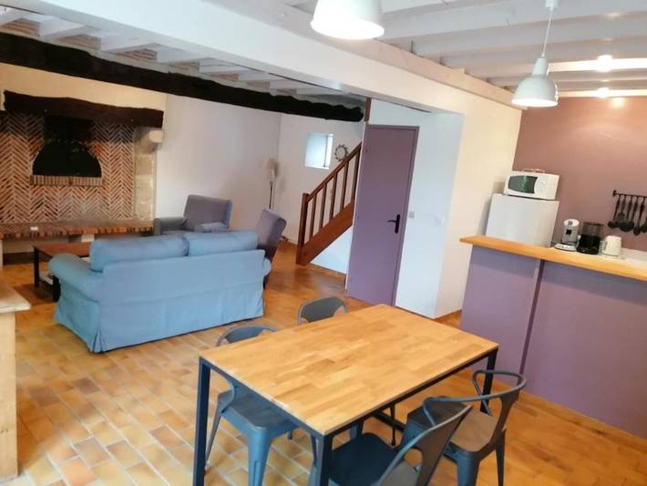 Location de vacances pour 4 personnes, avec jardin et piscine à Thenay - 3