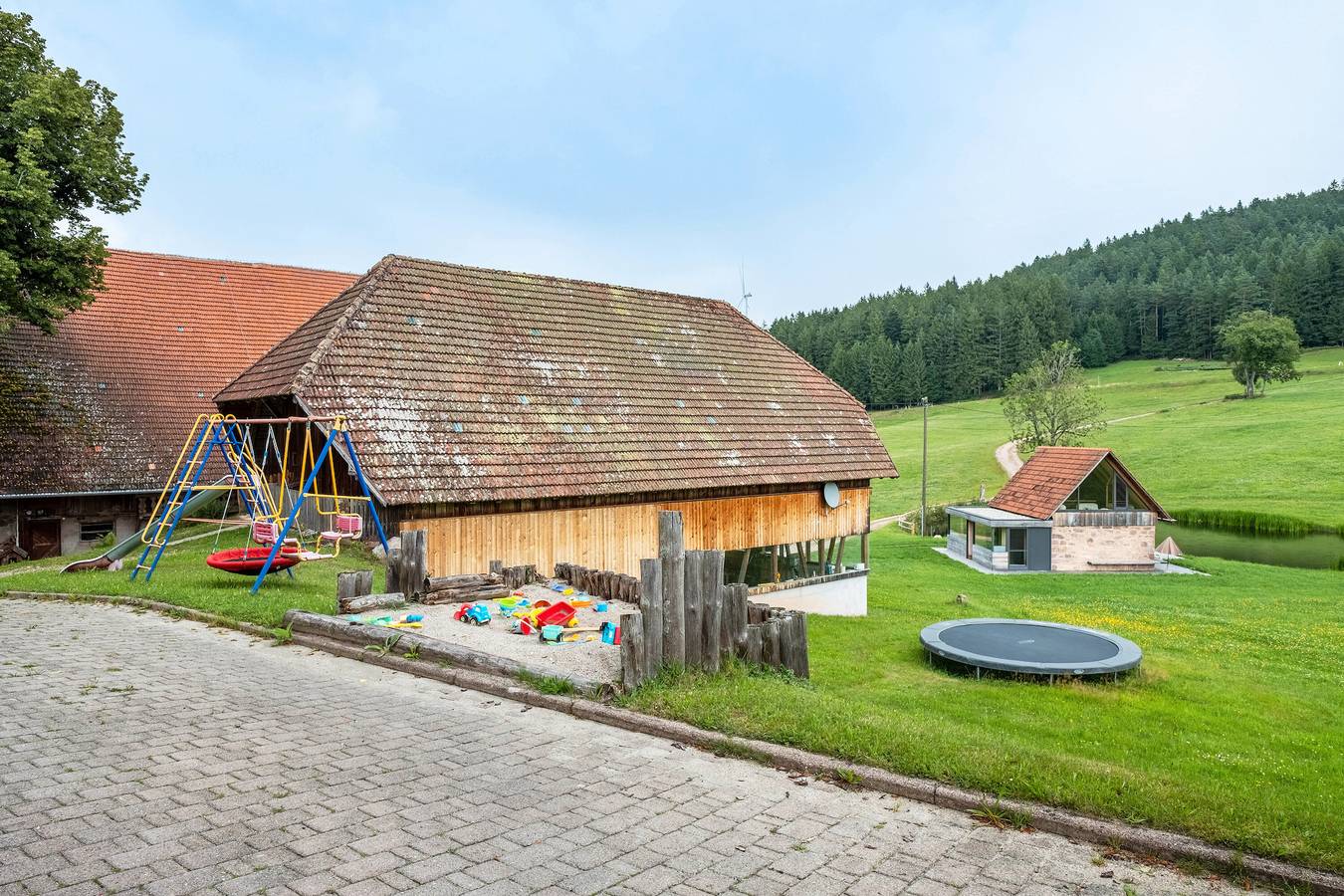 Ganze Ferienwohnung, Ferienwohnung Weiherblick - Ferienwohnung Weiherblick in Hornberg, Mittlerer Schwarzwald
