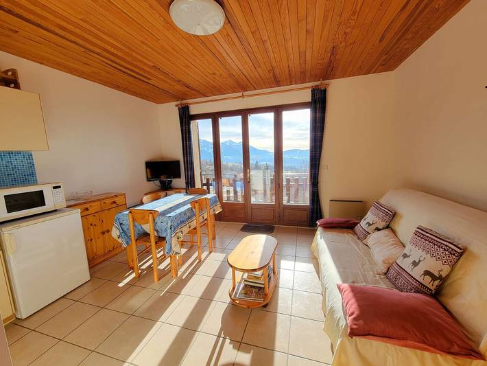Studio pour 4 personnes, avec Balcon
