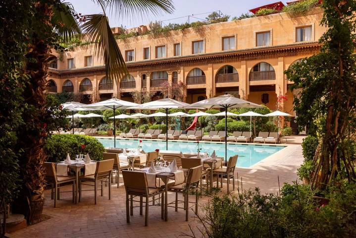 Hôtel pour 3 personnes, avec piscine et sauna ainsi que jacuzzi et jardin dans Jemaa el-Fnaa - 2