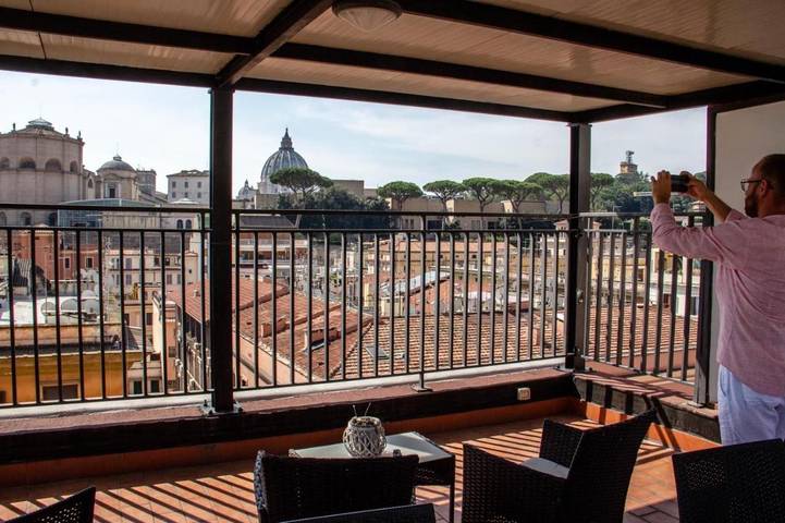 Appartamento per 3 persone, con terrazza, con animali domestici in Vaticano
