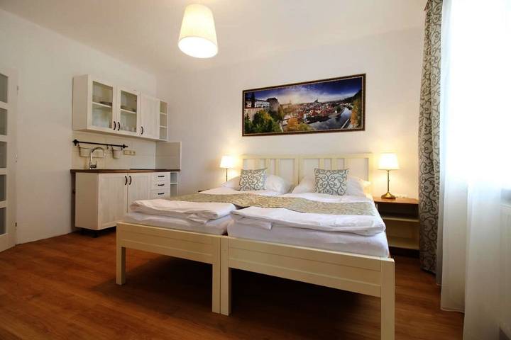 Gîte pour 4 personnes, avec vue et jardin, adapté aux familles à Český Krumlov - 2