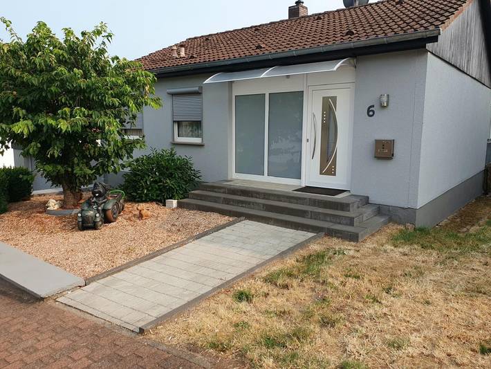 Ferienhaus für 4 Personen, mit Terrasse und Garten im Saarland
