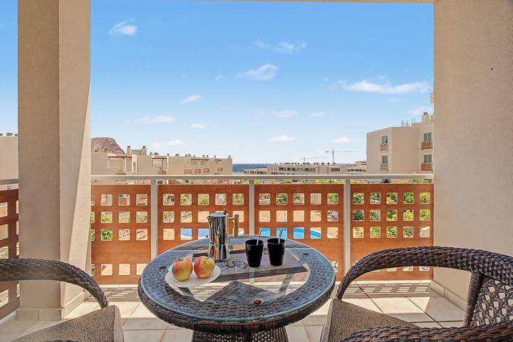 Ganze Wohnung, Ferienwohnung 'Vista Tejita' mit Meerblick, Wlan und Klimaanlage in La Tejita, Granadilla de Abona