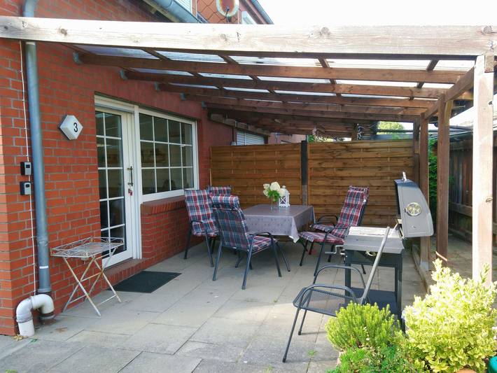 Ferienwohnung für 2 Personen, mit Garten und Terrasse, kinderfreundlich in Bedekaspel