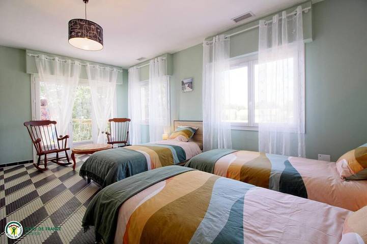 Location de vacances pour 10 personnes, avec jardin à Margaux - 4