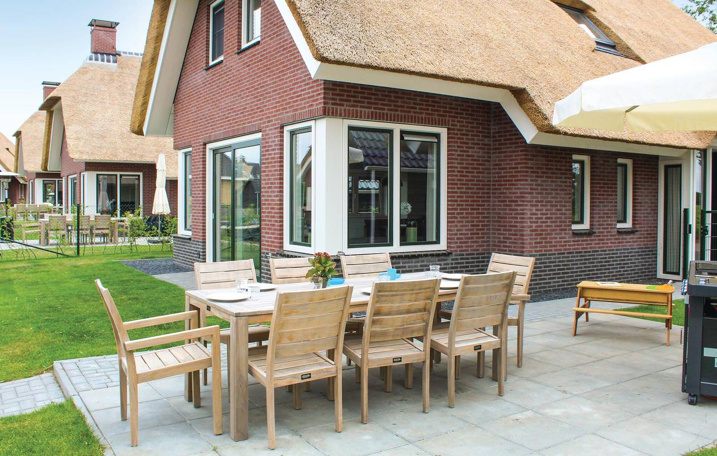 Ferienhaus für 8 Personen mit Terrasse in Idskenhuizen, Ijsselmeer