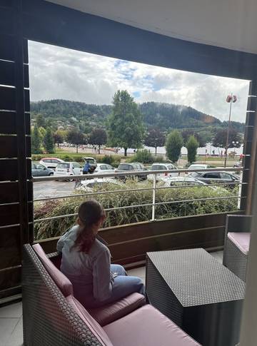 Gîte pour 4 personnes, avec vue sur le lac et terrasse, animaux acceptés dans Lac de Gérardmer