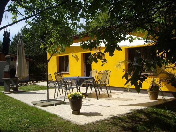 Ferienhaus für 5 Personen, mit Garten und Sauna in Marlow