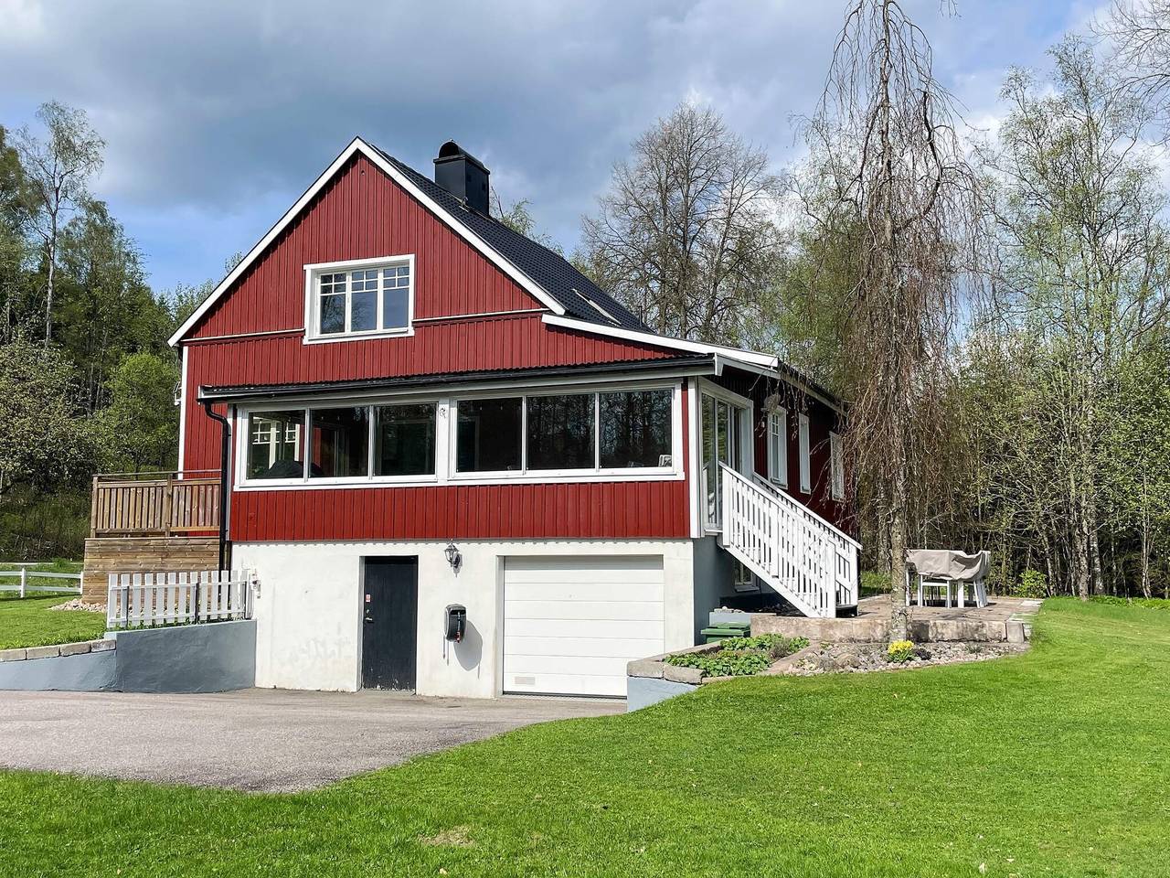 Mysig lägenhet med 2 sovrum i Alperna in Tvärreds distrikt, Västergötland