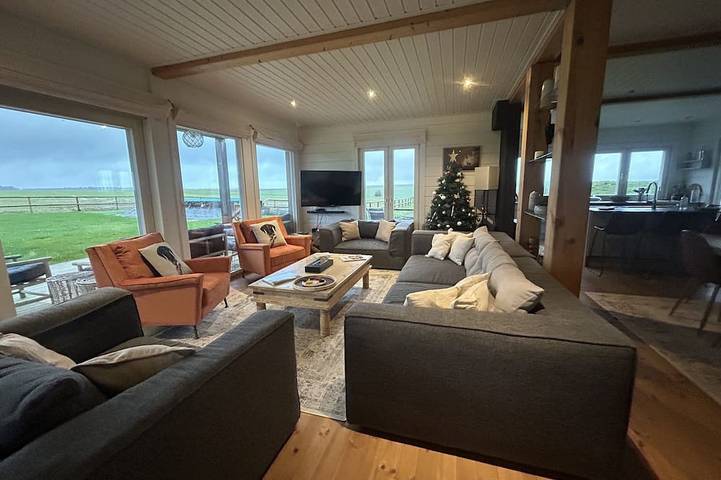 Chalet pour 12 personnes, avec sauna et jardin, animaux acceptés