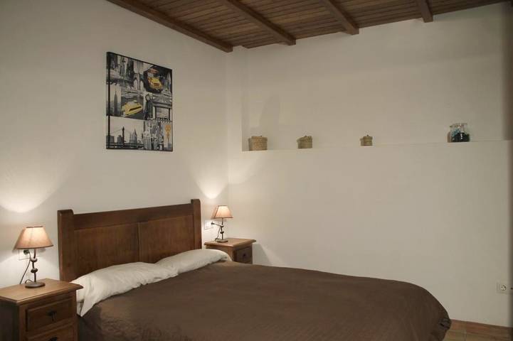 Appartement de vacances pour 4 personnes, avec Balcon et Terrasse ainsi que Piscine et Vue à Júzcar