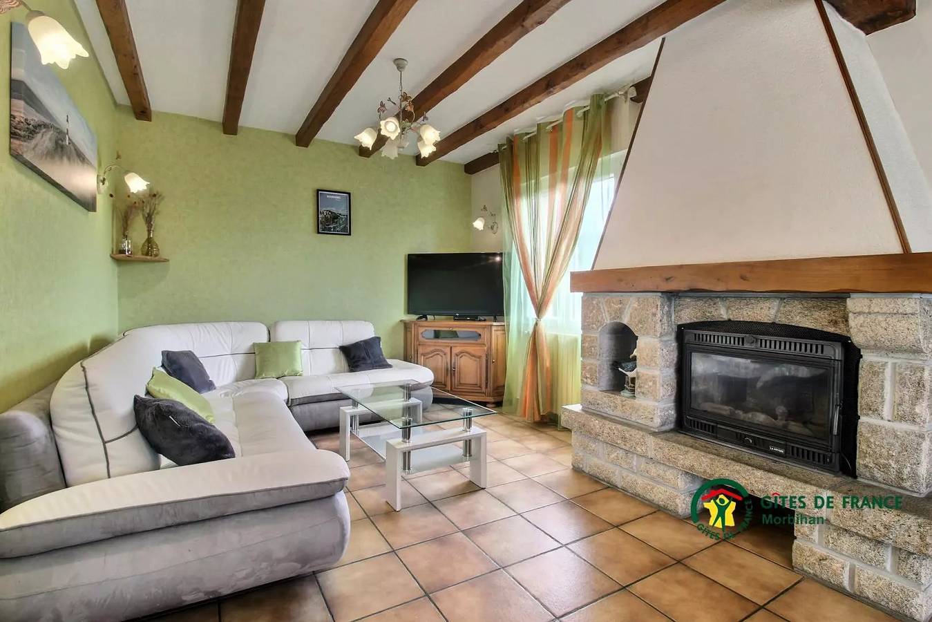 Gîte de France 10 personnes in Noyal-Muzillac, Côte des Mégalithes