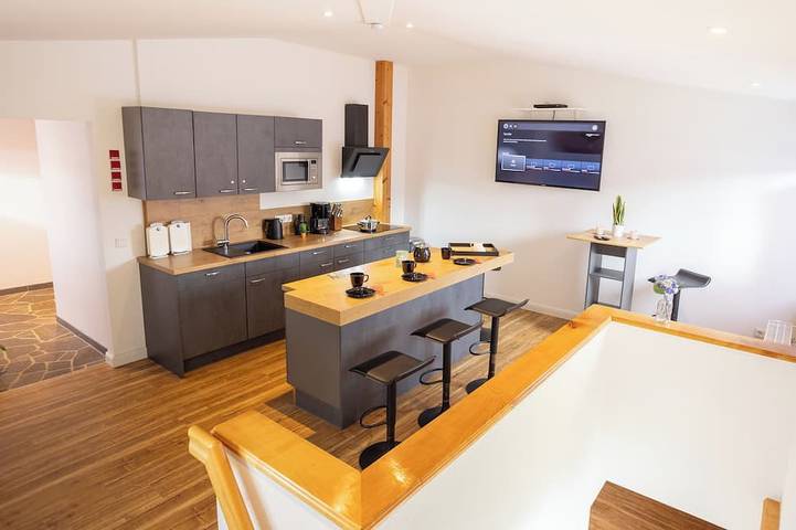 Ferienwohnung für 8 Personen, mit Sauna und Terrasse sowie Garten in Benneckenstein