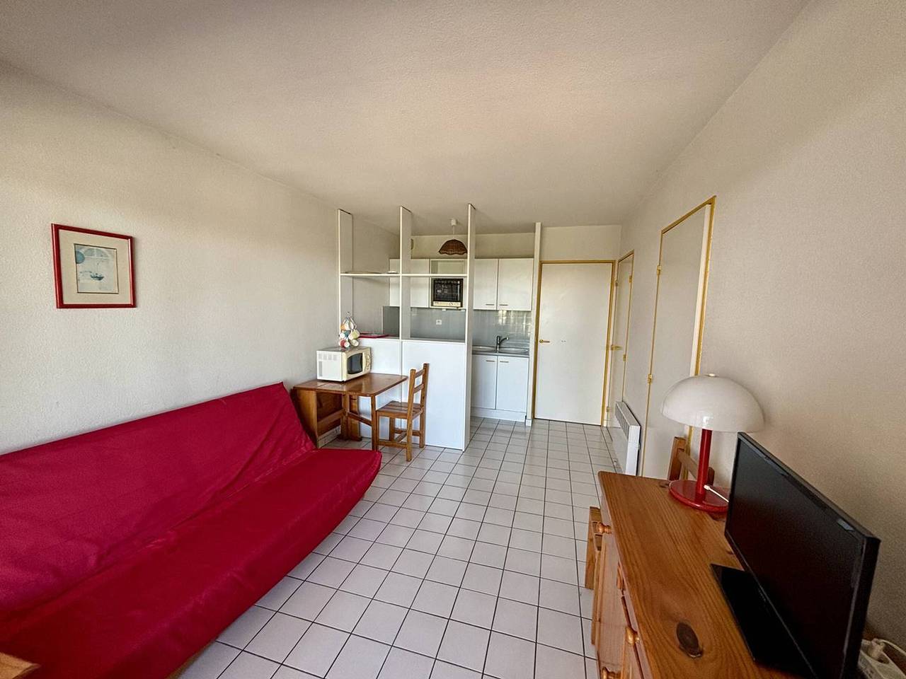 Appartement entier, Appartement 2 pièces + cabine, 6 couchages, proche plage, parking in Côte Vermeille, Argelès-sur-Mer