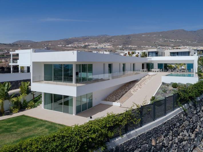 Ferienhaus für 8 Personen, mit Garten und Meerblick sowie Pool auf den Kanaren