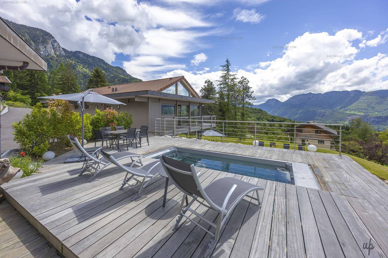 Casa de vacaciones para 12 personas con piscina in Talloires-Montmin, Región de Annecy