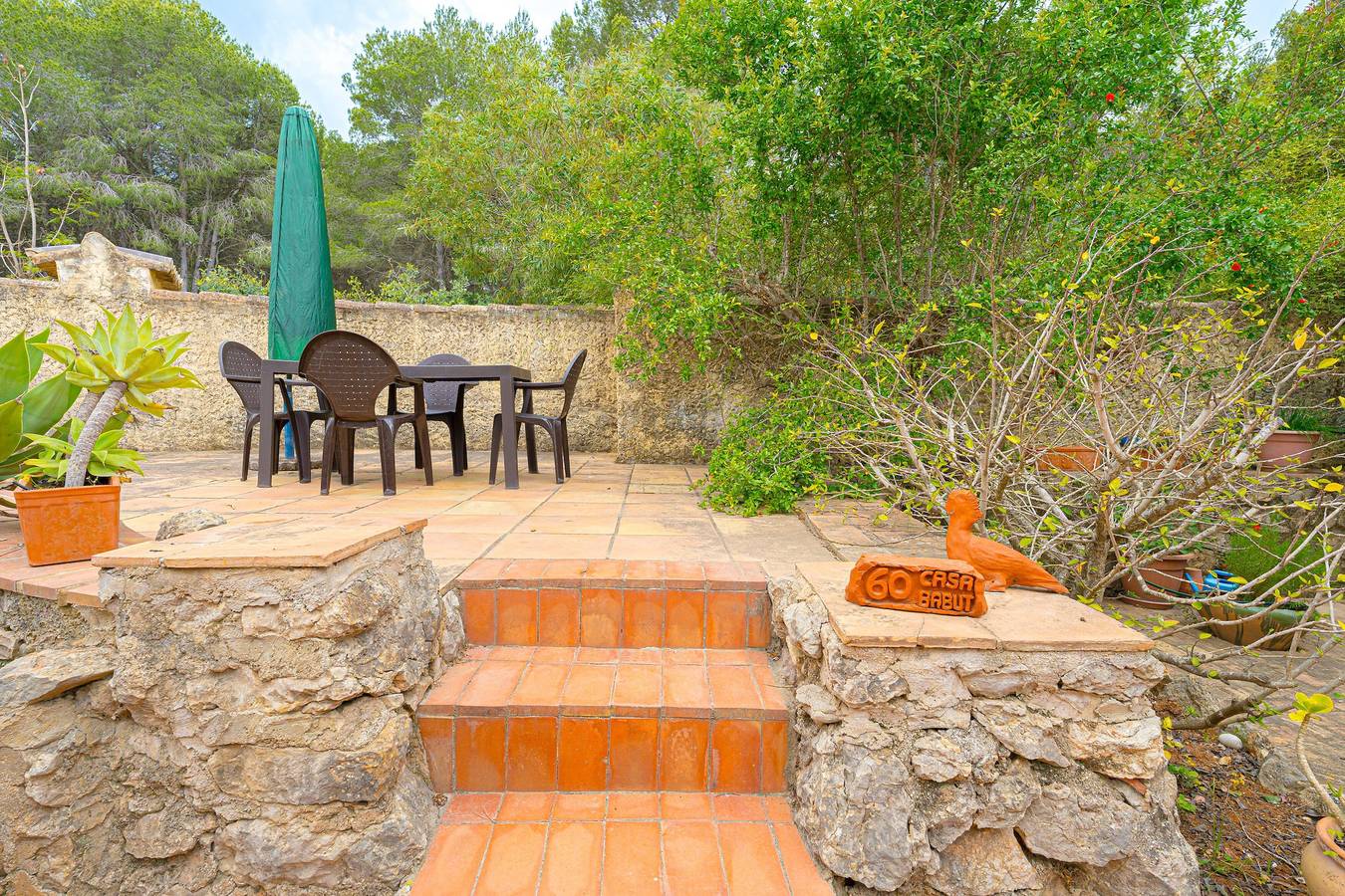 Casa de vacaciones 'Casa Babut' con piscina, jardín y terraza in La Sella, Pedreguer