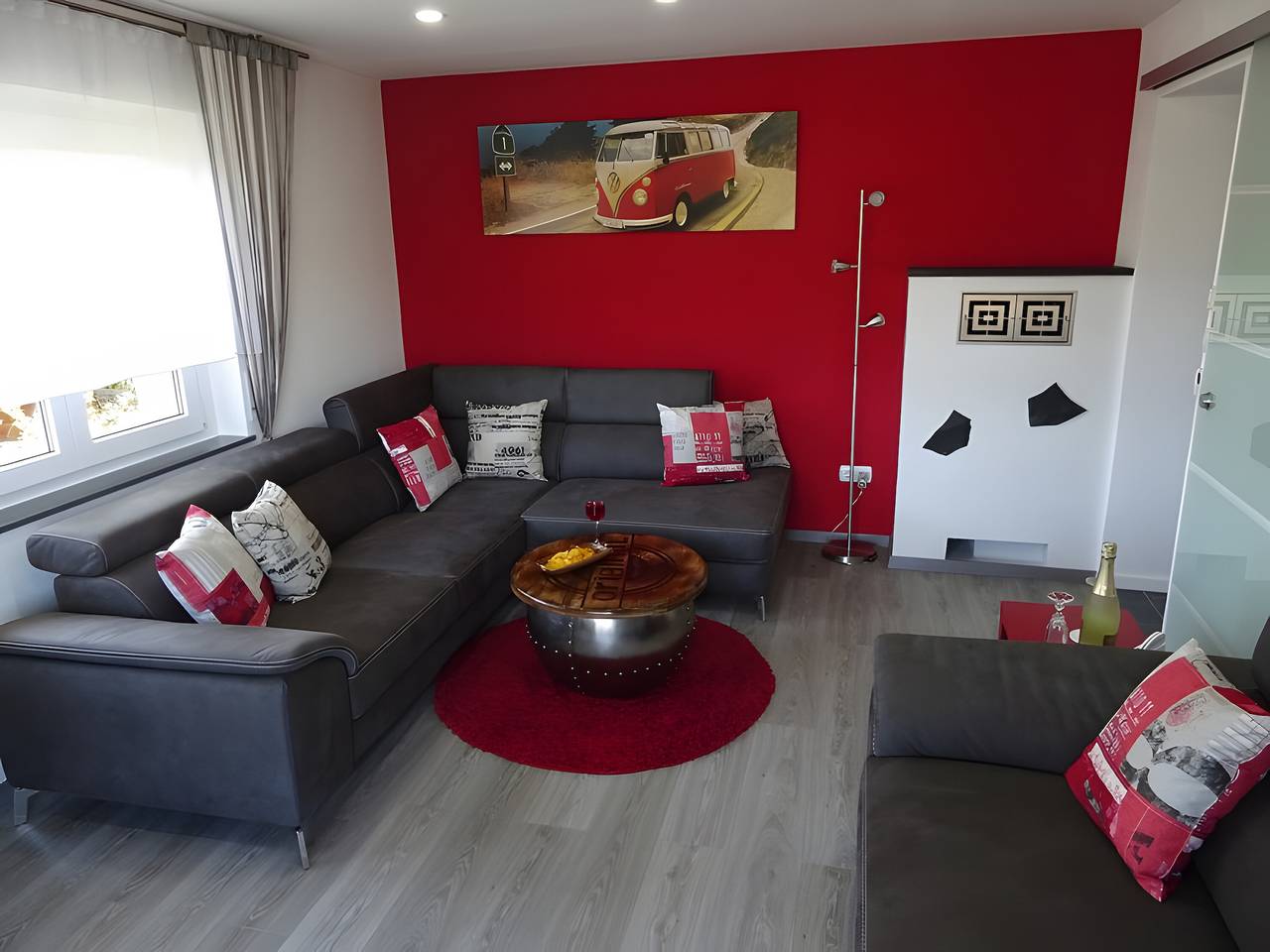 Ganze Wohnung, Ferienwohnung 'Am Keschtewäldele' mit Bergblick, privater Terrasse und Wi-Fi in Forbach, Nordschwarzwald