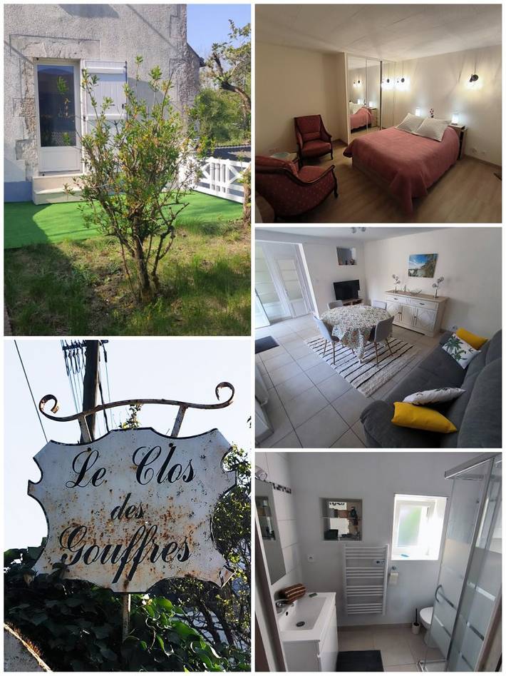 Gîte pour 2 personnes, avec terrasse