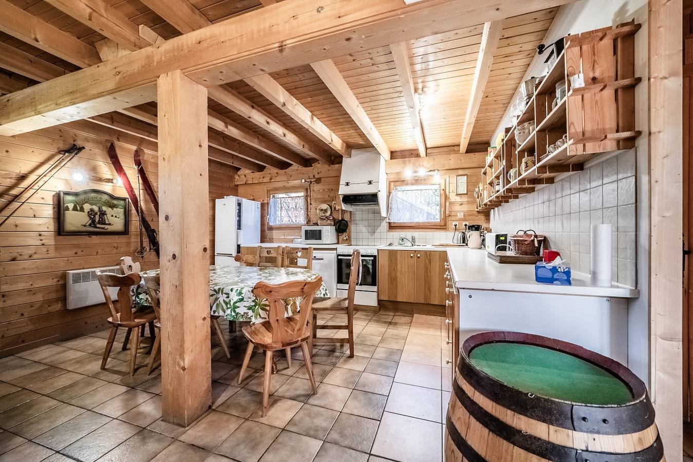 Chalet «8p Simple - Les Mésanges» con vistas a la montaña, terraza privada y Wi-Fi in Verchaix, Region Bonneville