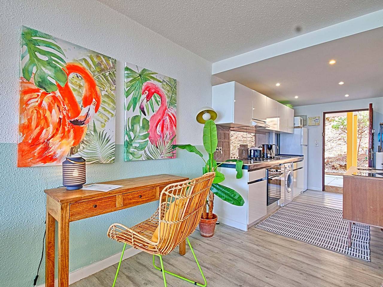 Studio entier, Sweet Candy - Studio Spacieux avec Vue Mer à Baie Orientale in Saint Martin