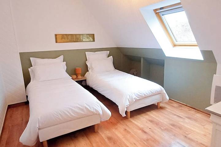 Nid'Opale cosy house 3 minutes from the beach in Wimereux, Boulogne-sur-Mer region
