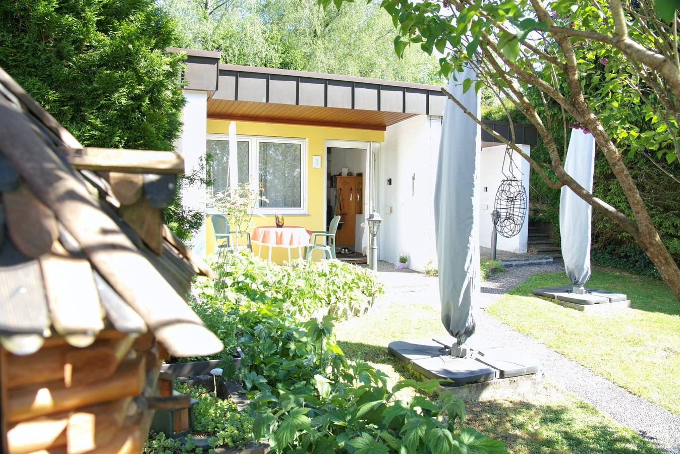 Ganze Wohnung, Feriewohnung Nr.3 mit Terrasse, ruhig und Nähe Solemar Therme in Bad Dürrheim, Mittlerer Schwarzwald