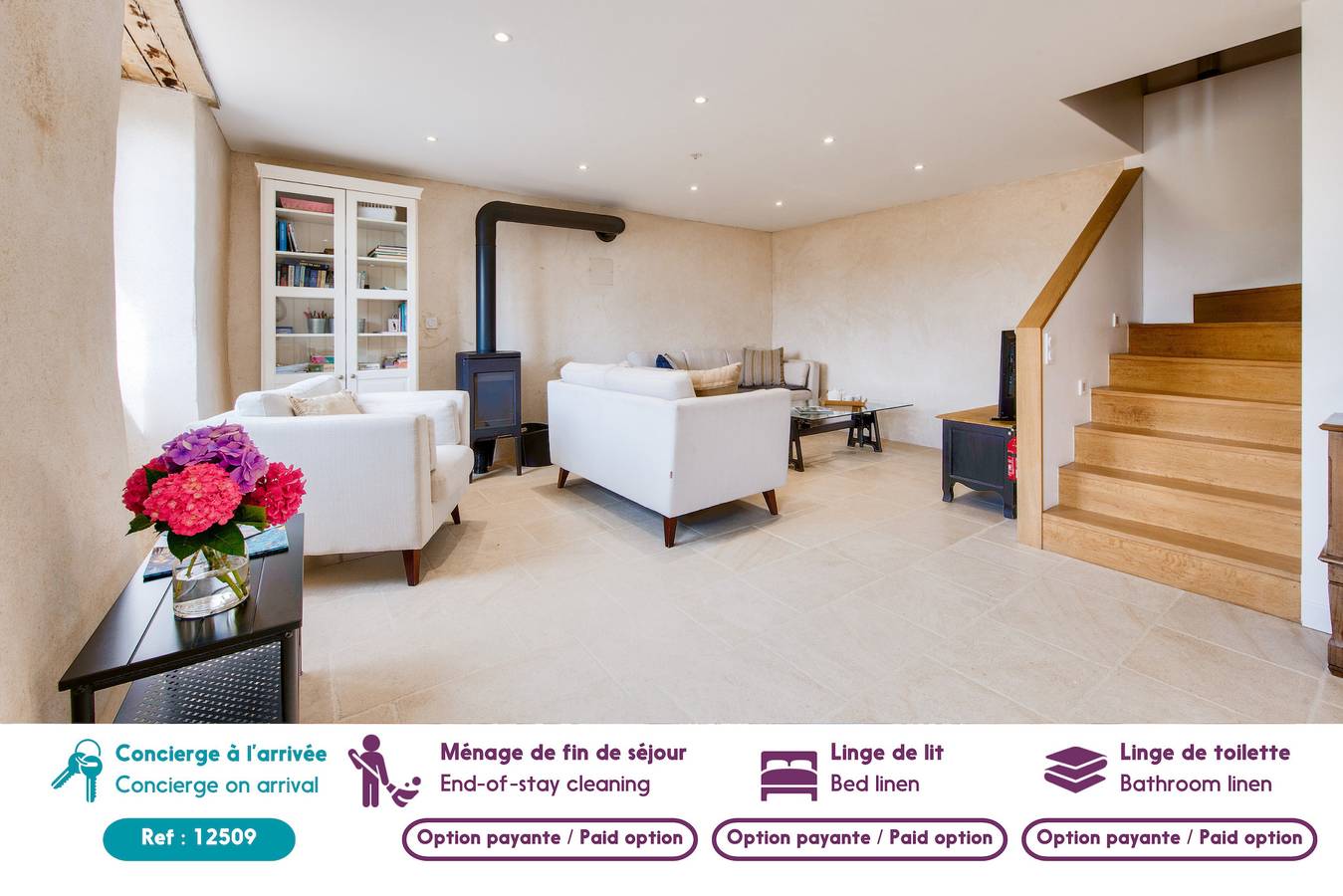 Gîte de vacances pour 6 avec jardin - 800 m plage in Kerlouan, Región de Brest