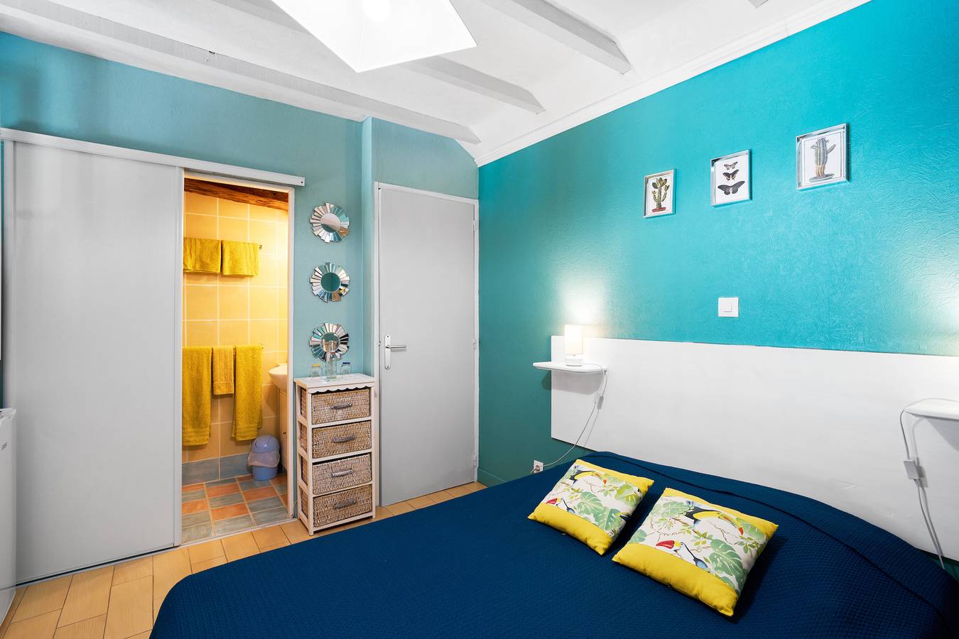 Gästezimmer 'Le Pré Fleuri 3' mit gemeinsamem Pool, gemeinsamer Terrasse und Wlan in Saint-Sulpice-de-Roumagnac, Périgord Vert