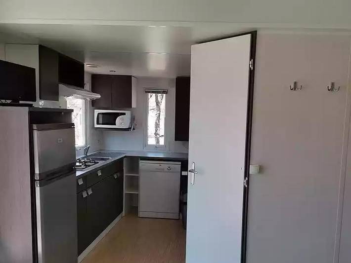 Flower Camping Jas du Moine - Mobilheim 4 personen - Hoher Komfort, 2 Schlafzimmer in Salignac, Forcalquier und Umgebung