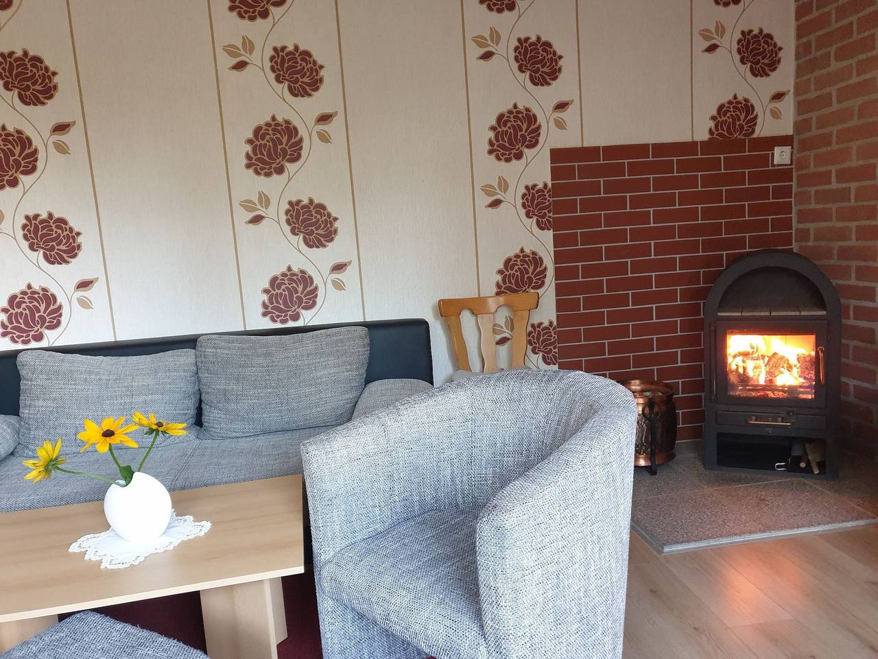 Ganze Ferienwohnung, Ferienhaus Hennig in Grambin - Ferienhaus Hennig Grambin in Grambin, Stettiner Haff