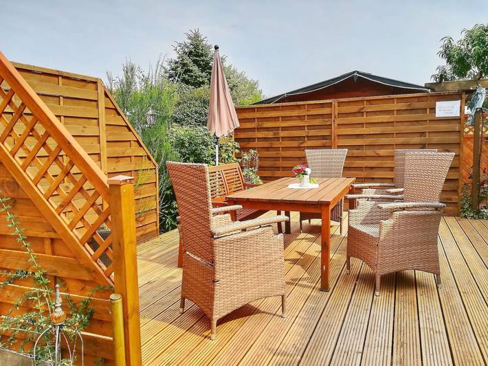 Ferienwohnung für 6 Personen, mit Sauna und Terrasse in Hohen Wieschendorf