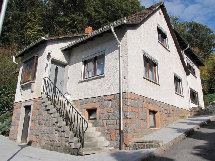 Ferienwohnung für 4 Personen, mit Terrasse und Ausblick in Gorxheimertal